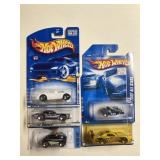 Lot of 5 Hot Wheels Cars in the Package
