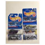 Lot of 5 Hot Wheels Cars in the Package