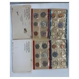 US Mint Sets UNC 1968 & 1969