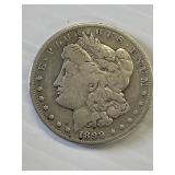1899 D Morgan Silver Dollar