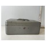Metal Locking Box with Key