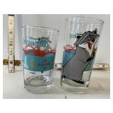 Pocahontas Glasses Lot of 2