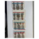 1973, 1974, 1975, 1976 US Mint Sets UNC-  x 4