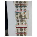 1977, 1978, 1979 US Mint Sets UNC