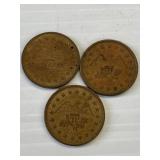 3 Eagle Tokens- no cash value