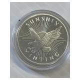 Sunshine Minting 1 Ounce Silver Round