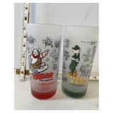 Universal Studios Collectable Glasses Lot of 2