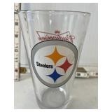 Budweiser Steeler Collectable Glass