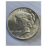 1924 Peace Dollar BU