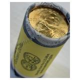 US Mint Roll Sacagewea Dollars
