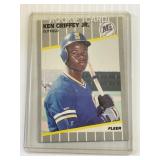 Ken Griffey Jr Rookie Card Fleer