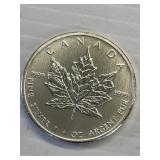 2011 Canada $5 1 Ounce Silver Coin BU