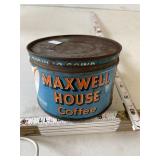 Maxwll House Coffee Tin