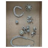 Rhinestone Jewelry Lot