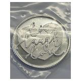 1 Gram Live, Laugh,& Love Silver Round