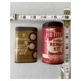2 Advertising tire repair kits