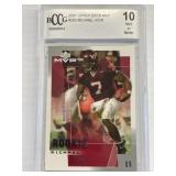 Michael Vick Rookie Card Mint 10