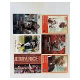 Jerry Rice & Emmitt Smith Cards Lot of 6