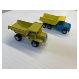 Lesney #28 & #48 dump trucks