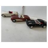 Diecast Corvettes Lot of 3