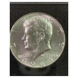 1964 Kennedy Silver Half BU