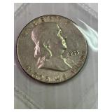 1953 Franklin Silver Half