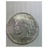 1922 Peace Silver Dollar