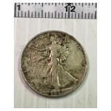 1937 S Walking Silver Half