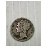 1916 S Mercury Dime