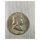 1959 Franklin Silver Half