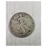 1937 Walking Liberty Silver Half