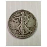 1944 S Walking Liberty Silver Half