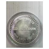 Liberty Freedom 1 Ounce Silver Round