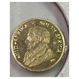Gold Mini Krugerrand Coin