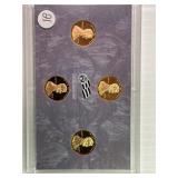 2009-S 4pc Proof Lincoln Cents US Mint holder