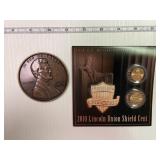 2010 Lincoln Union Shield Cents Large Penny