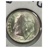 1946-D Roosevelt Dime BU GEM