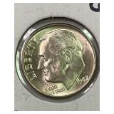 1947-P Roosevelt Dime BU GEM