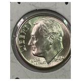 1949-D Roosevelt Dime BU GEM