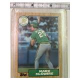 1987 Topps Rookie Mark McGuire Great Shape