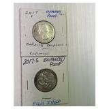 2017-S Proof Enhanced Fre Douglas Ellis Island Rar