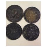 Early Large Pennies Canada