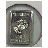 Silver Round 1 gram
