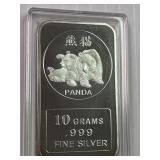 .999 Silver Bar "Panda" 10g