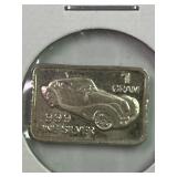 .999 Silver Bar Car Design