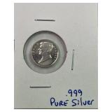 .999 Silver Rand JFK