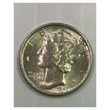 1945-S Merc Dime Blazer