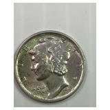1943 Merc Dime AU/BU