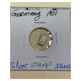 1901 Franklin Mint Silver Stamp Bar