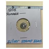 1858Franklin Mint Silver Stamp Bar